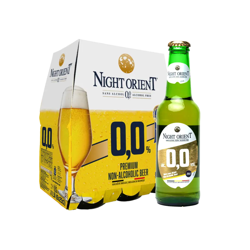 Night Orient Alcoholvrije Blond Bier 25 cl