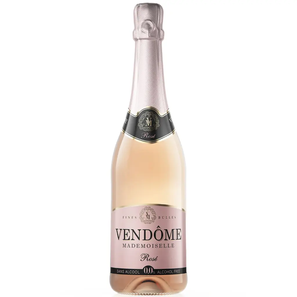Vendôme Mademoiselle Rosé pétillant sans alcool 75 cl