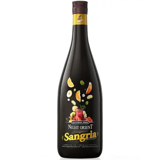 [1051100001A0010] Night Orient alcoholvrij Sangria 100 cl (fles)